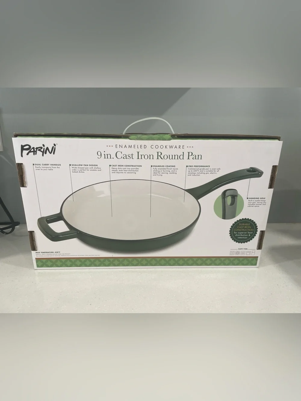 Parini 9” enameled